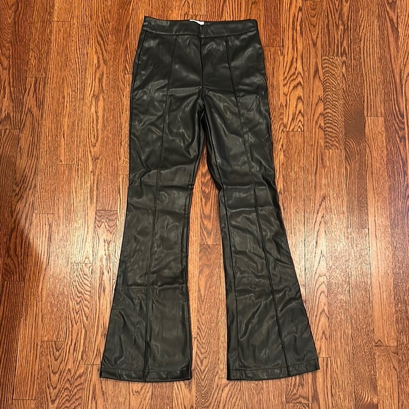 Princess Polly Black Flare Pants - Picture 1 of 1